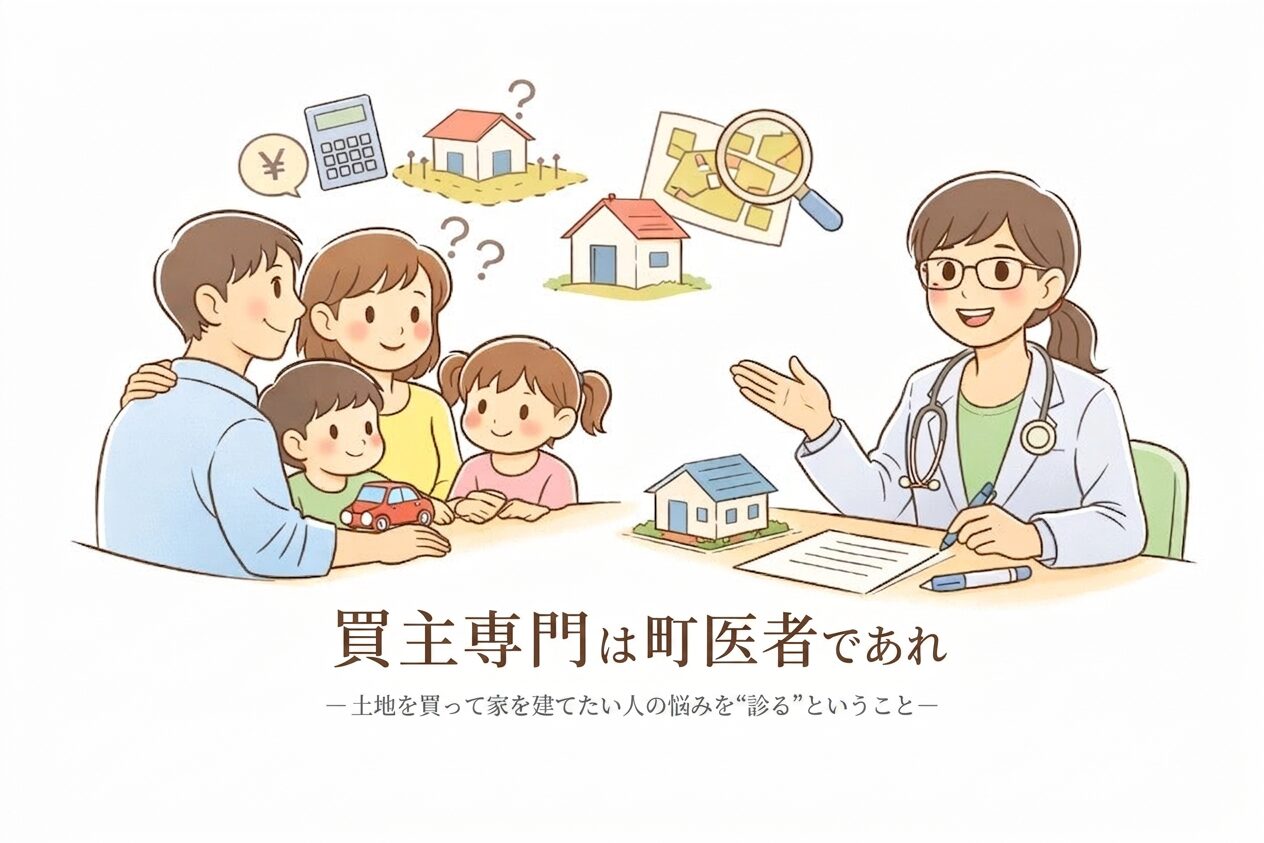 買主専門は町医者であれ
